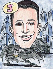 Superhero Gift Caricature Batman