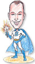Superhero Caricaturist Bill says Click Here to post a review on my Facebook page.